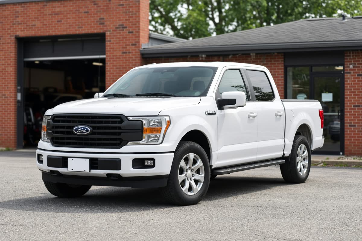 2020 Ford F-150 XLT in white